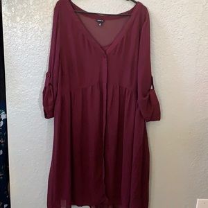 Two piece light and flowy dress